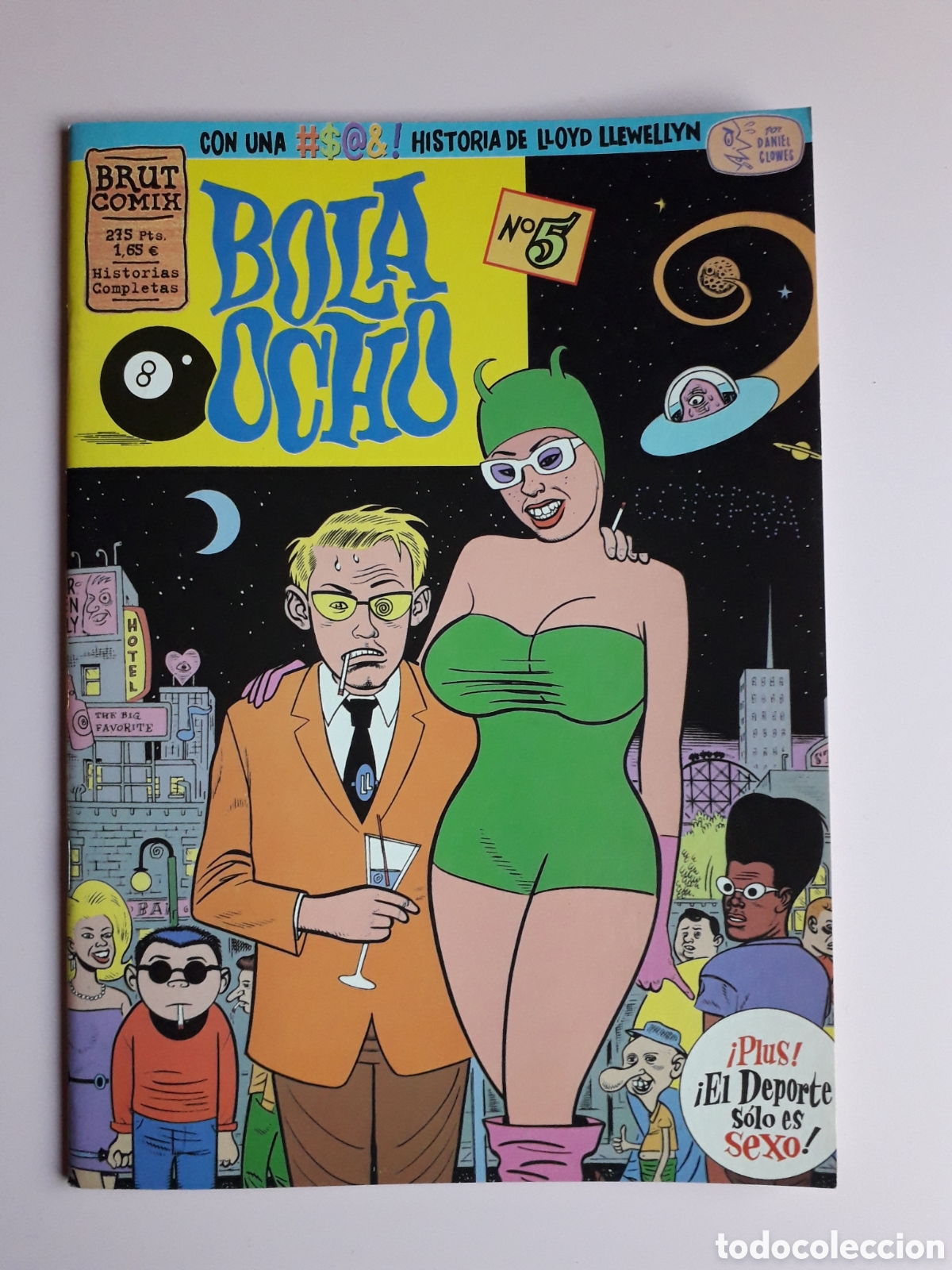 C&oacute;mics: Bola Ocho num 5. Daniel Clowes. Ed la C&uacute;pula - Foto 1