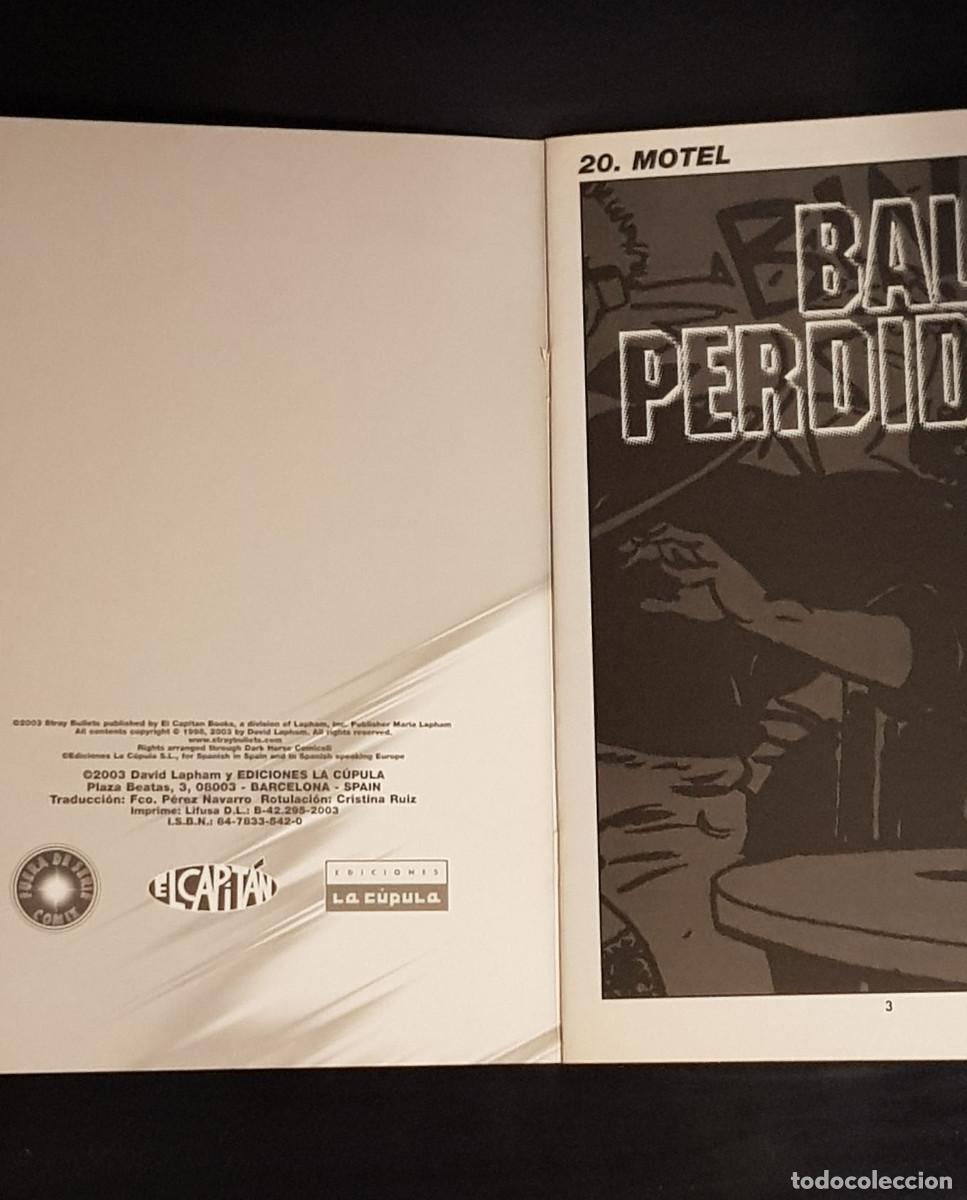 C&oacute;mics: BALAS PERDIDAS 20. David Lapham - Foto 3