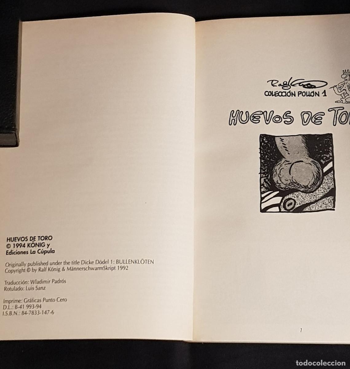 C&oacute;mics: HUEVOS DE TORO, Ralf K&ouml;nig - Foto 3