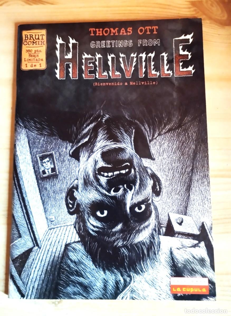 C&oacute;mics: GREETINGS FROM HELLVILLE - THOMAS OTT - LA C&Uacute;PULA 1996 - Foto 1
