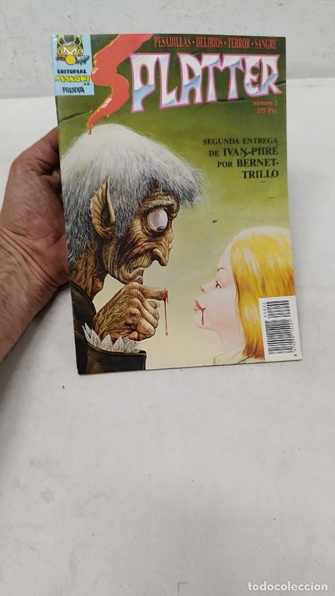 C&oacute;mics: Antiguo c&oacute;mic Splatter N&uacute;mero 2. Editorial Makoki, 1991 - Foto 1