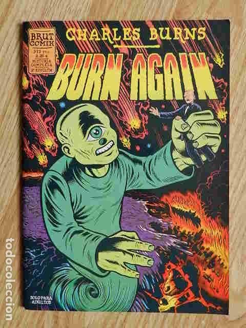C&oacute;mics: Burn again Charles Burns Brut comix Historia completa Ediciones La cupula a&ntilde;o 1999 - Foto 1