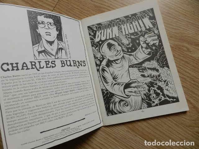 C&oacute;mics: Burn again Charles Burns Brut comix Historia completa Ediciones La cupula a&ntilde;o 1999 - Foto 3
