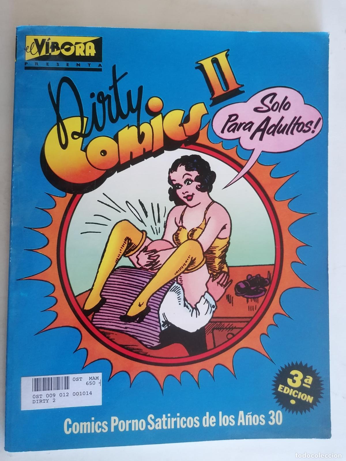 C&oacute;mics: DIRTY COMICS II, EDITORIAL EL VIBORA, 3&ordf; EDICION 1988 - Foto 1