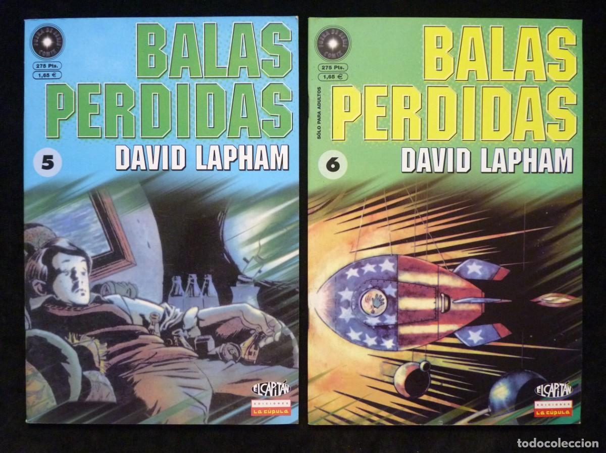 C&oacute;mics: LOTE DE 8 COMICS, BALAS PERDIDAS. ED. LA C&Uacute;PULA. LEER - Foto 6