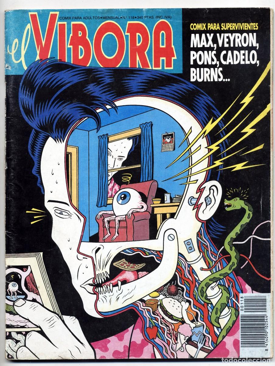 C&oacute;mics: EL VIBORA N&ordm; 118 COMIX PARA SUPERVIVIENTES EDICIONES LA CUPULA 1989 - Foto 1