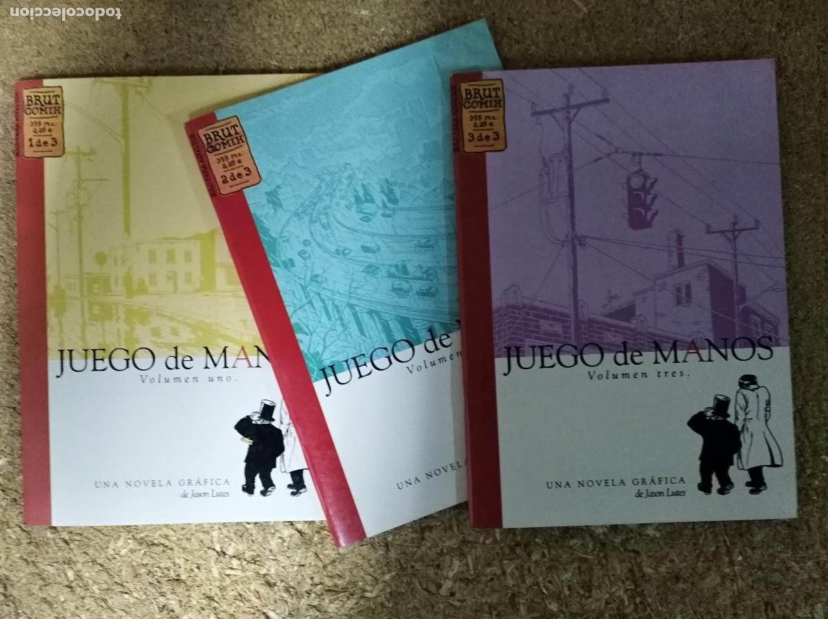 C&oacute;mics: Juego de Manos.Completa 3 comics.Ediciones La Cupula - Foto 1