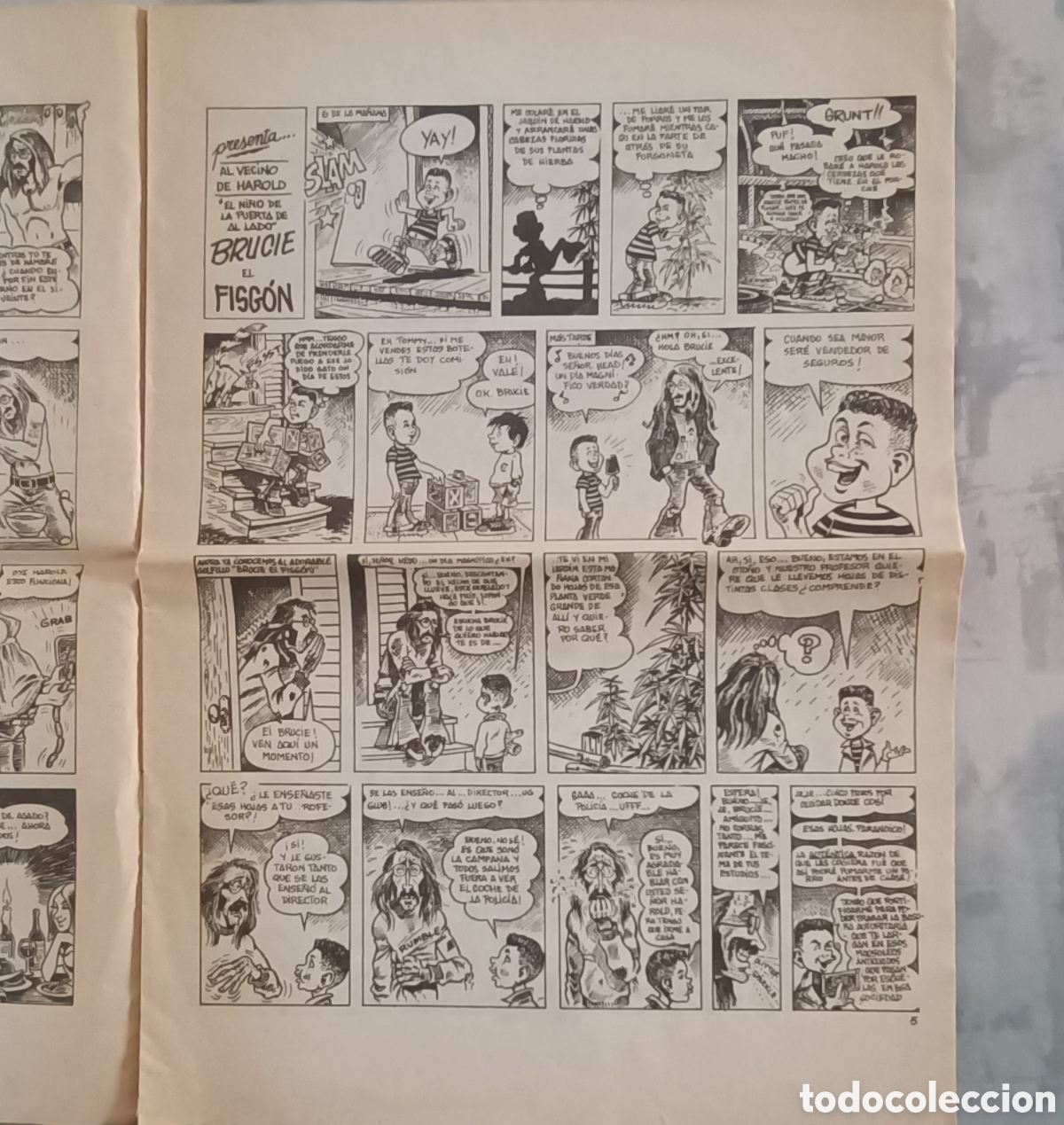 C&oacute;mics: Rand Holmes - Harold Hedd y Tijuana Conection - Foto 3
