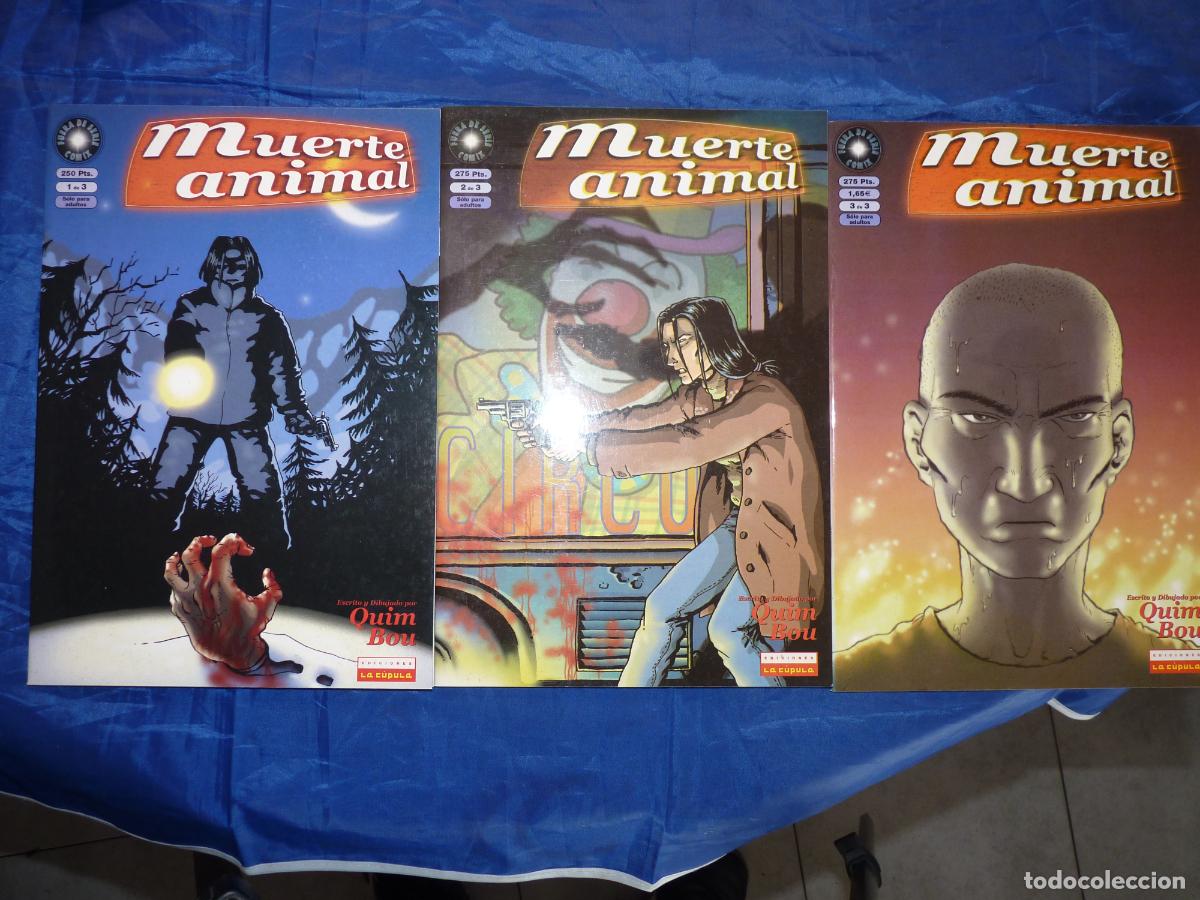 C&oacute;mics: MUERTE ANIMAL COMPLETA 3 NUMEROS IMPECABLES CPB - Foto 1