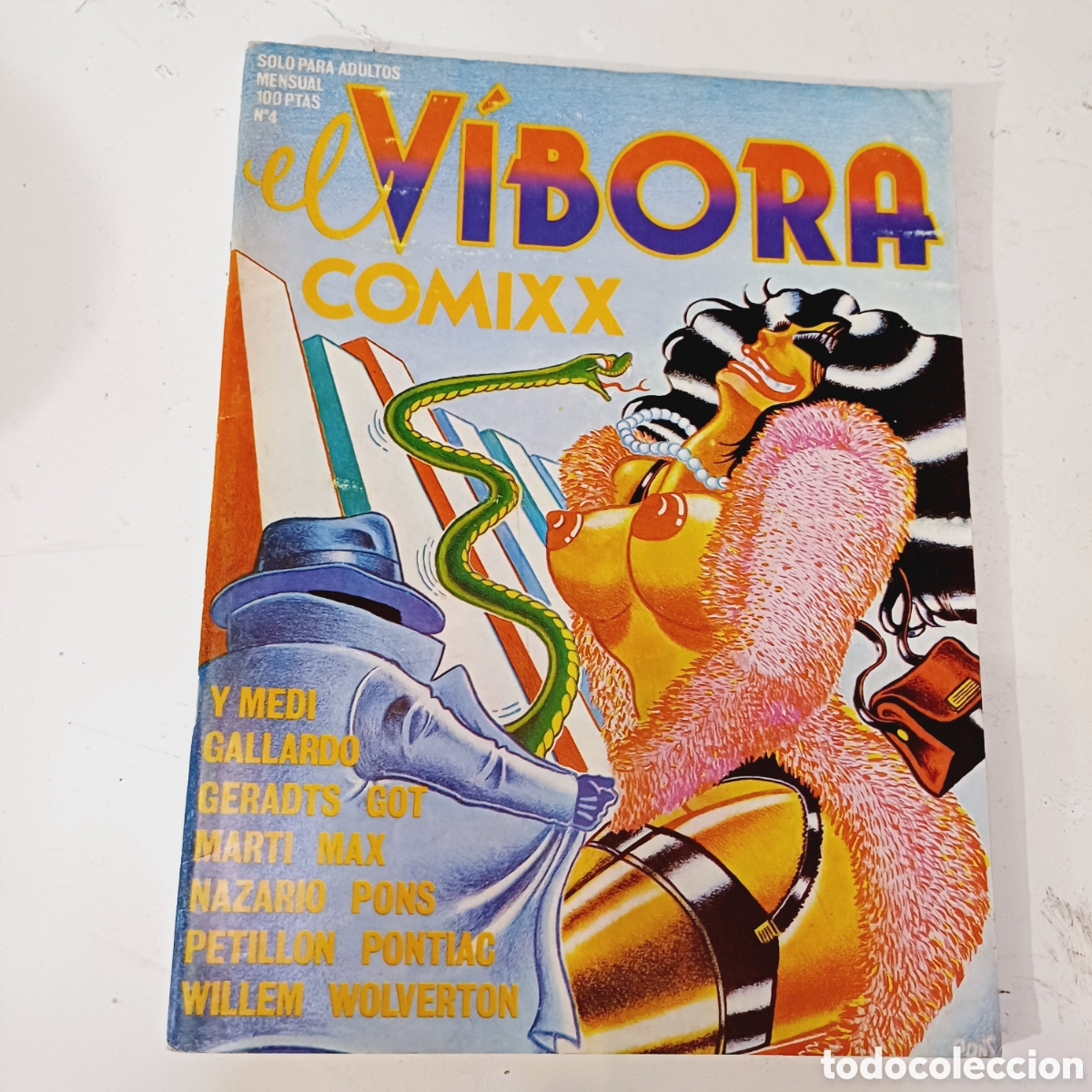 C&oacute;mics: Comic El Vibora N&deg; 4 Ediciones La C&uacute;pula - Foto 1