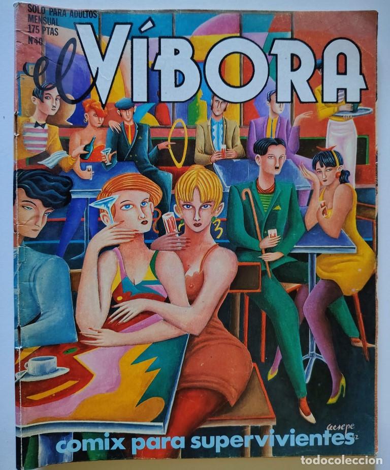 C&oacute;mics: El V&iacute;bora, n. 40 a&ntilde;o 1983 c&oacute;mic ediciones La c&uacute;pula - Foto 1