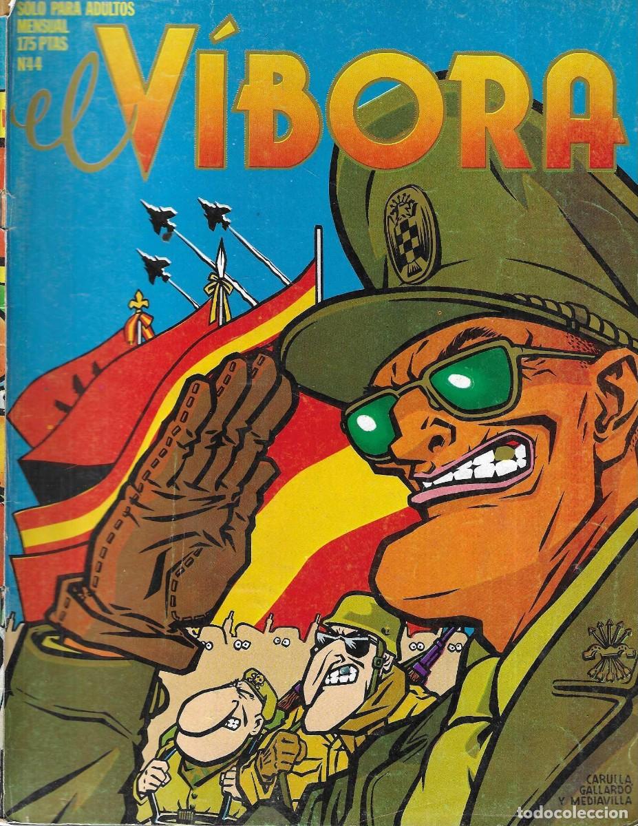 C&oacute;mics: REVISTA EL V&Iacute;BORA - n&ordm; 44 - EDICIONES LA C&Uacute;PULA - 1983 - Foto 1