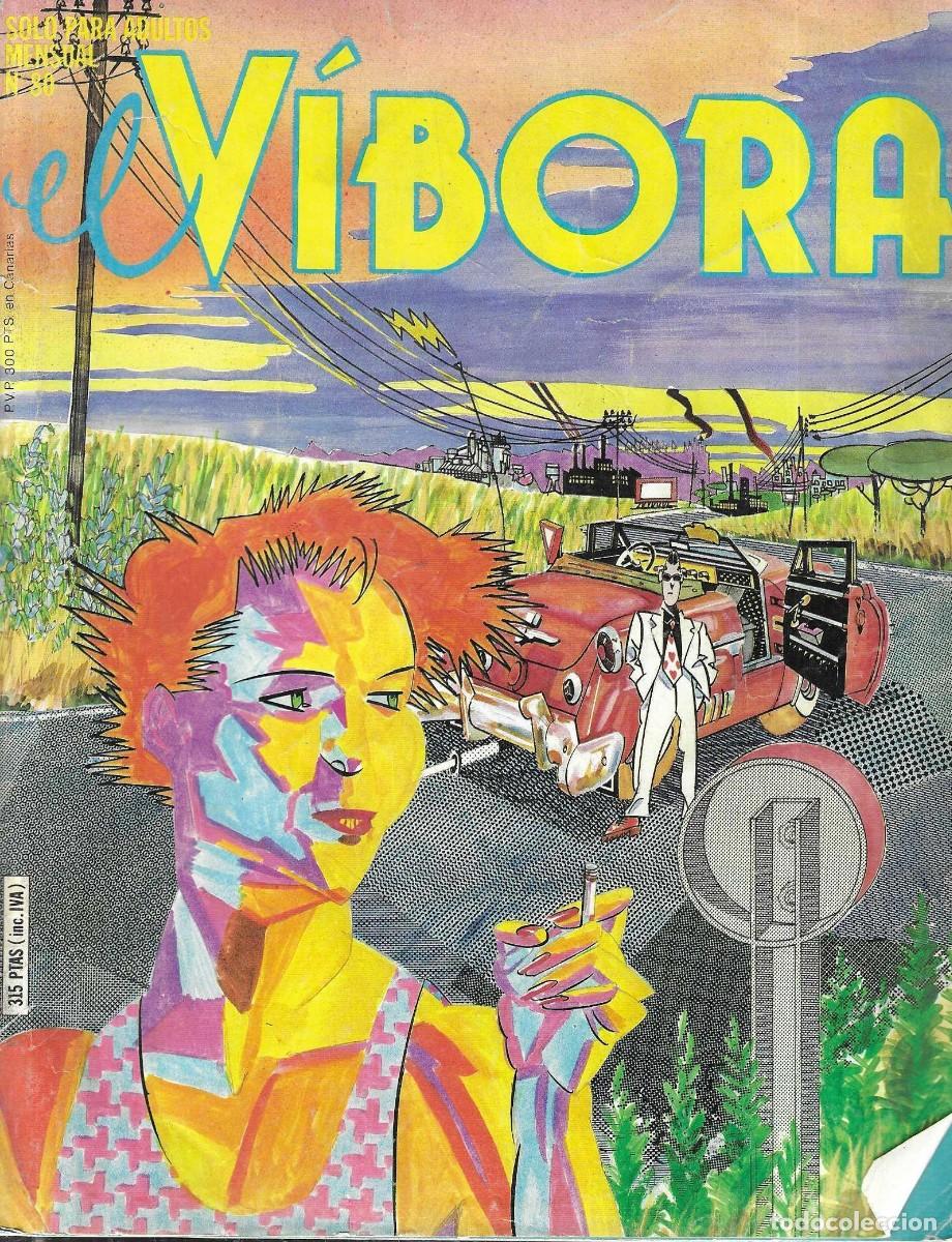 C&oacute;mics: REVISTA EL V&Iacute;BORA - n&ordm; 80 - EDICIONES LA C&Uacute;PULA - 1986 - Foto 1