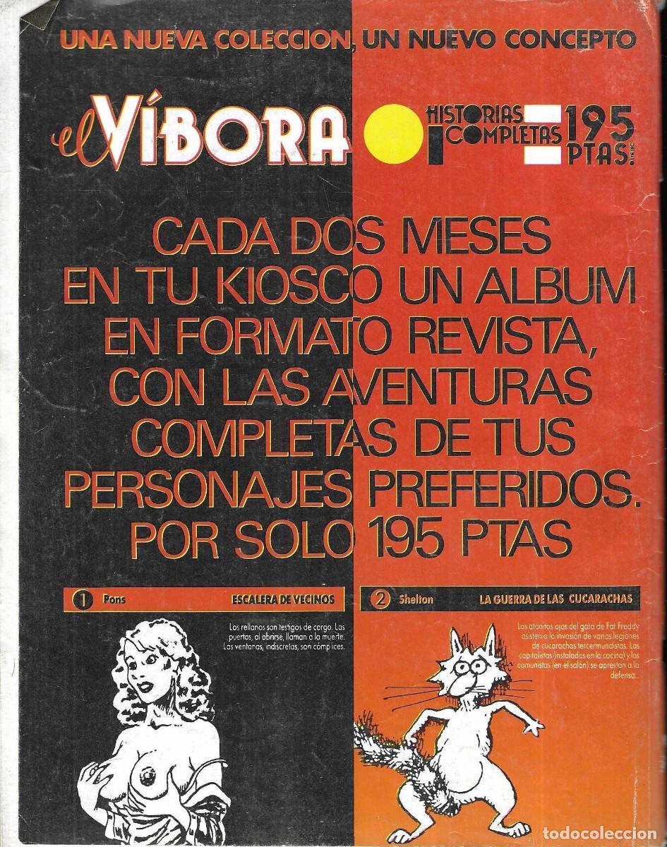 C&oacute;mics: REVISTA EL V&Iacute;BORA - n&ordm; 85 - EDICIONES LA C&Uacute;PULA - 1987 - Foto 2