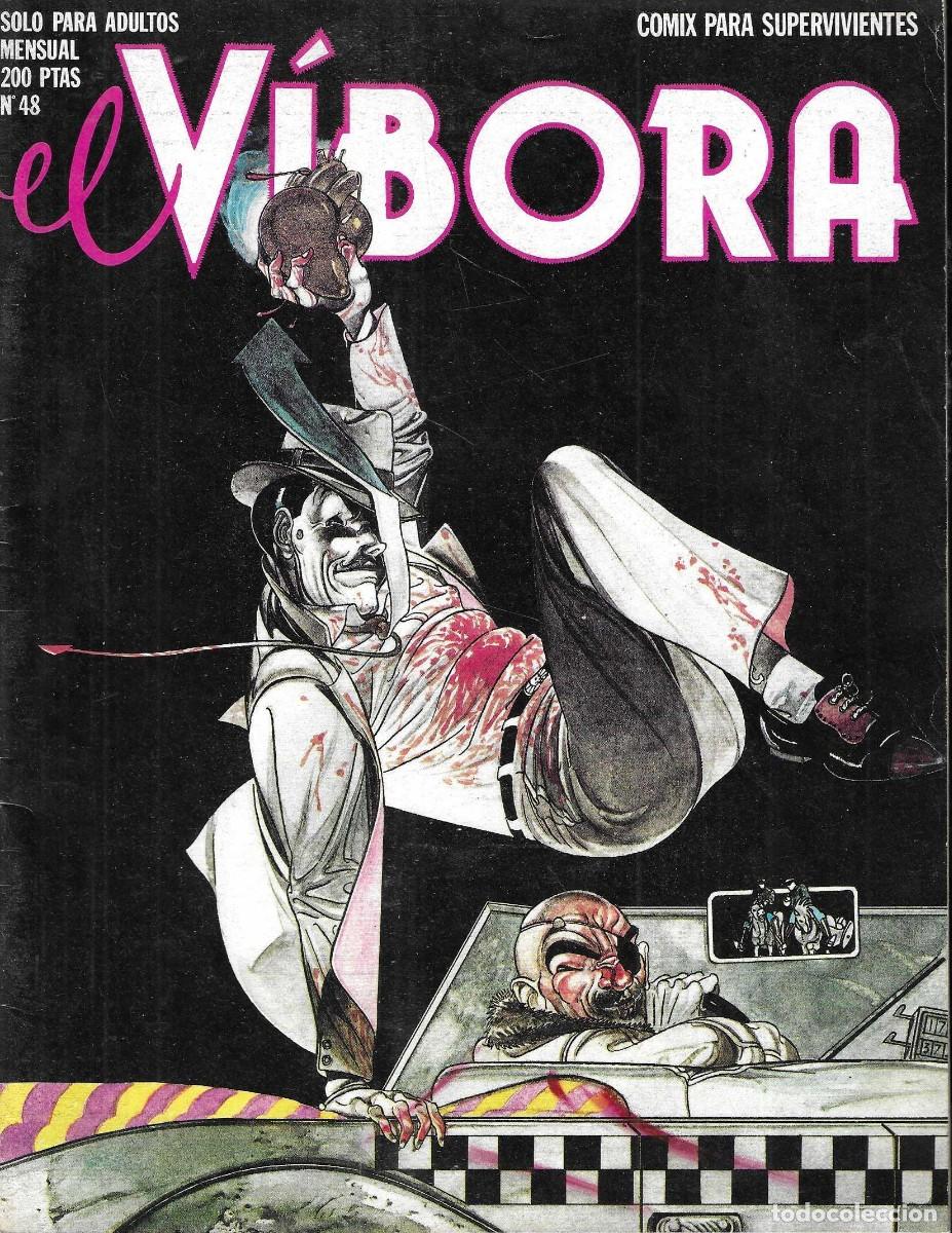 C&oacute;mics: REVISTA EL V&Iacute;BORA - n&ordm; 48 - EDICIONES LA C&Uacute;PULA - 1983 - Foto 1