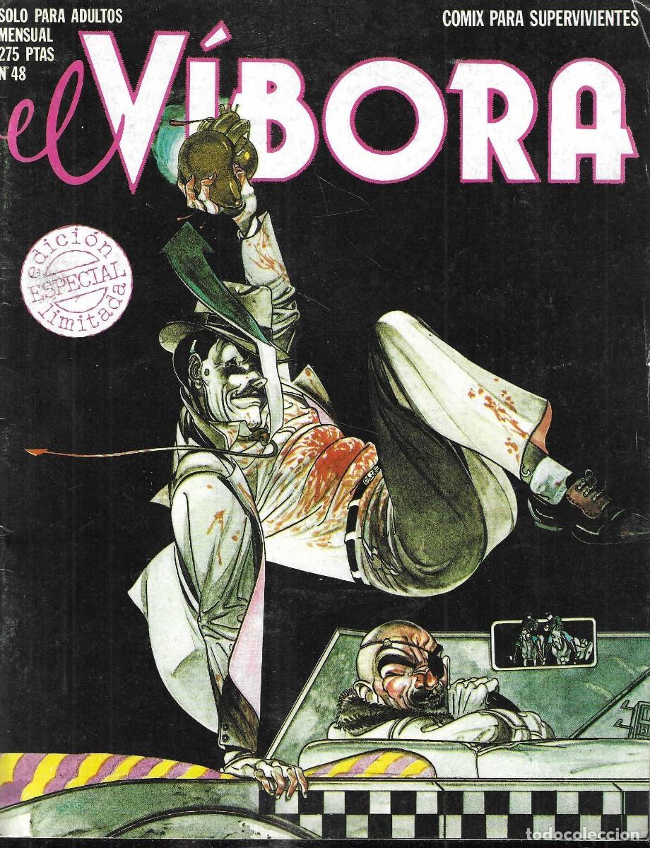 C&oacute;mics: REVISTA EL V&Iacute;BORA - n&ordm; 48 - EDICIONES LA C&Uacute;PULA - 1984 - Foto 1