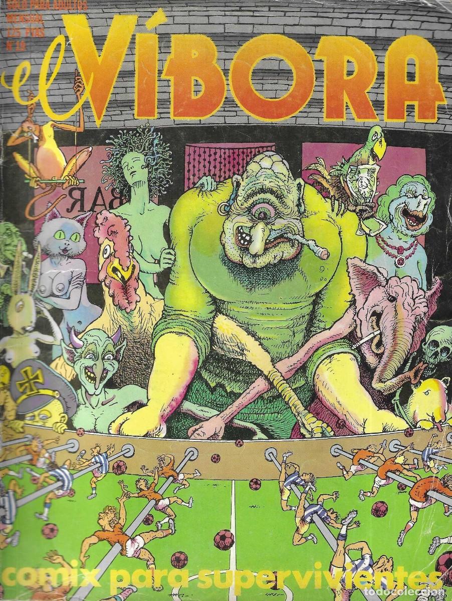 C&oacute;mics: REVISTA EL V&Iacute;BORA - n&ordm; 19 - EDICIONES LA C&Uacute;PULA - 1981 - Foto 1