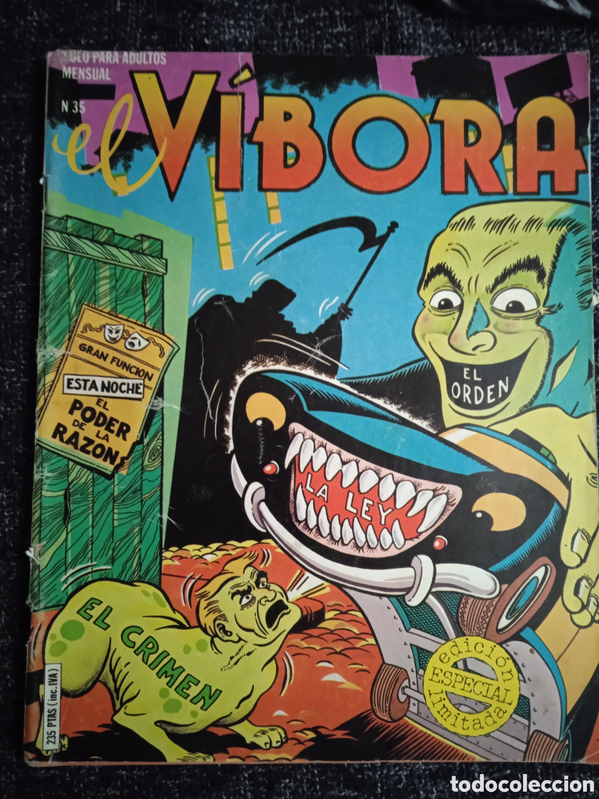 C&oacute;mics: EL V&Iacute;BORA N&ordm; 35 - edita : LA CUPULA - Foto 1