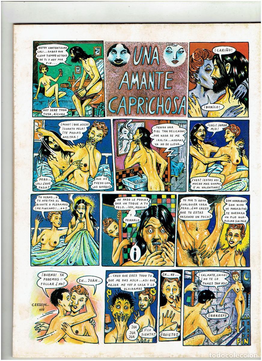 C&oacute;mics: * EL V&Iacute;BORA EXTRA 1 * ESPECIAL AMOR * 1&ordf; EDICI&Oacute;N LA C&Uacute;PULA 1981 * - Foto 2