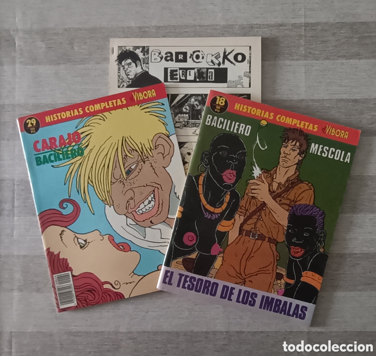 C&oacute;mics: Baciliero - El tesoro de los Imbalas y Carajo - Foto 1
