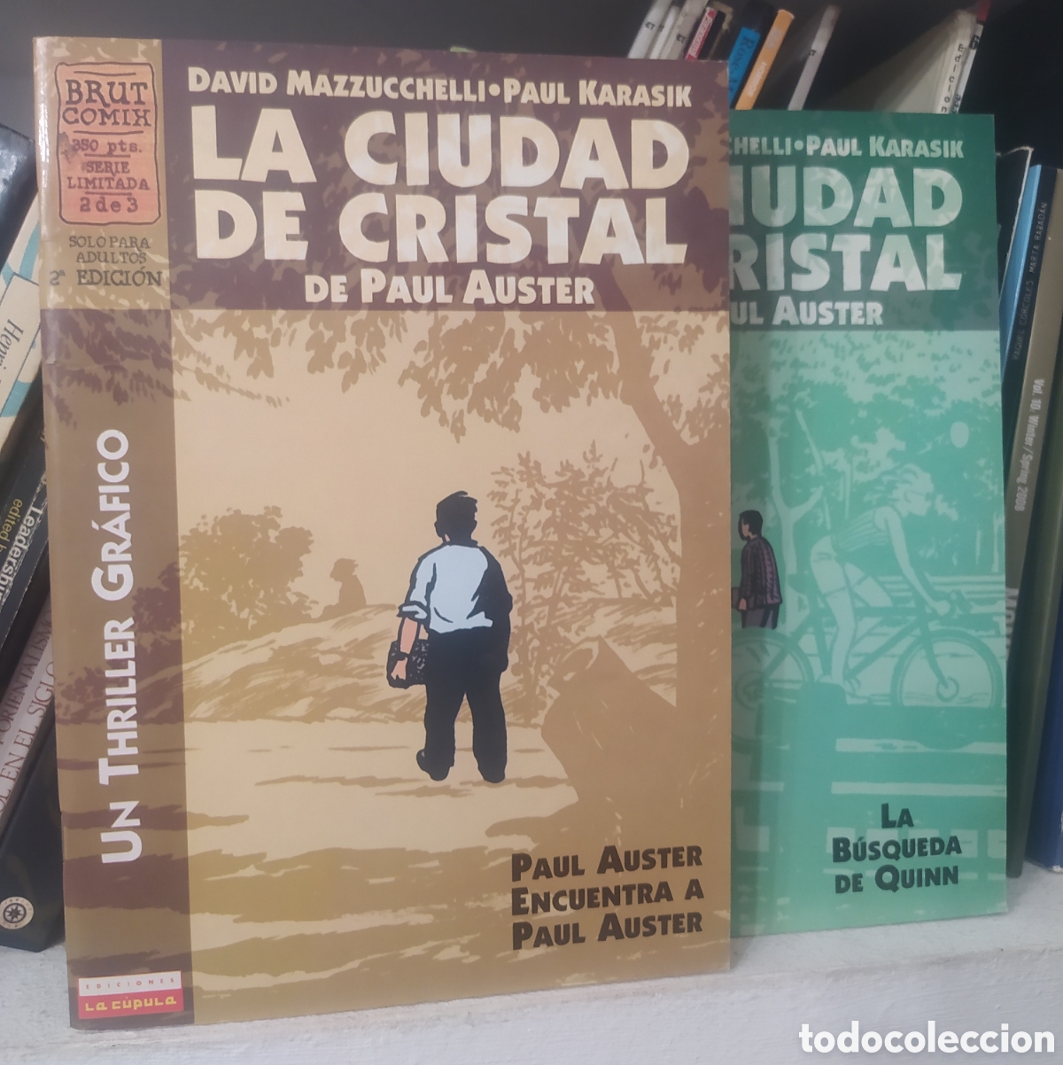 C&oacute;mics: C&oacute;mic La ciudad de cristal. N&uacute;meros 2 y 3. - Foto 2