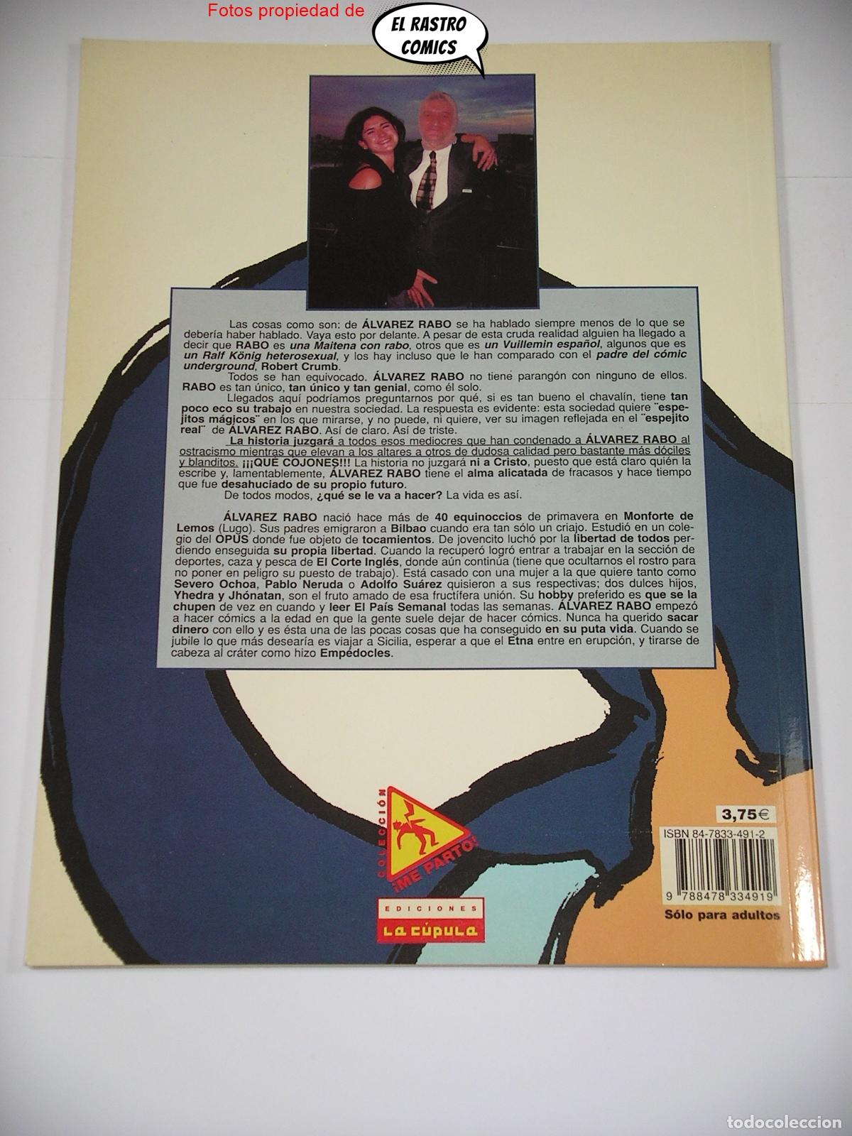 C&oacute;mics: Hombres alterados, Alvarez Rabo, ed. La C&uacute;pula 2002, 9C - Foto 3