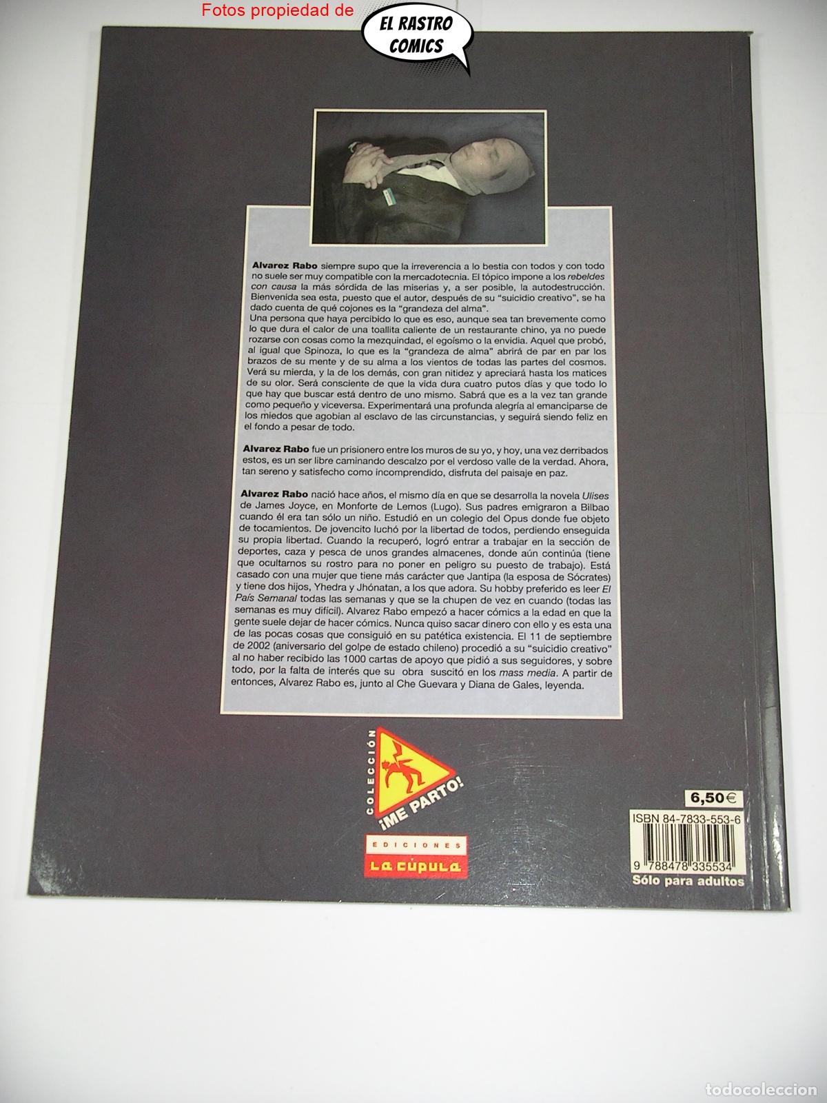 C&oacute;mics: &Uacute;ltimas chupadas, Alvarez Rabo, ed. La C&uacute;pula 2004, 9C - Foto 3