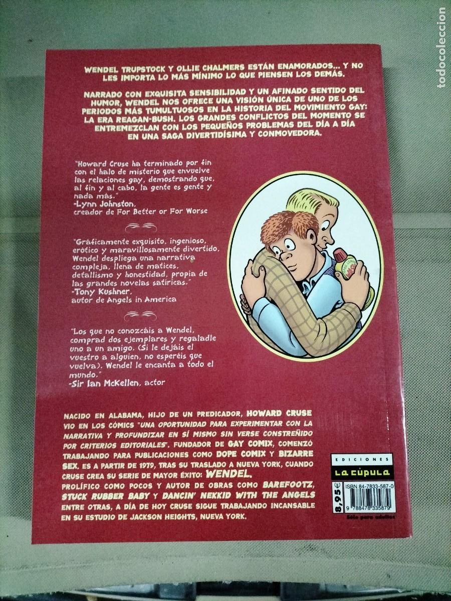 C&oacute;mics: Wendel - Howard Cruse. La C&uacute;pula - Foto 2