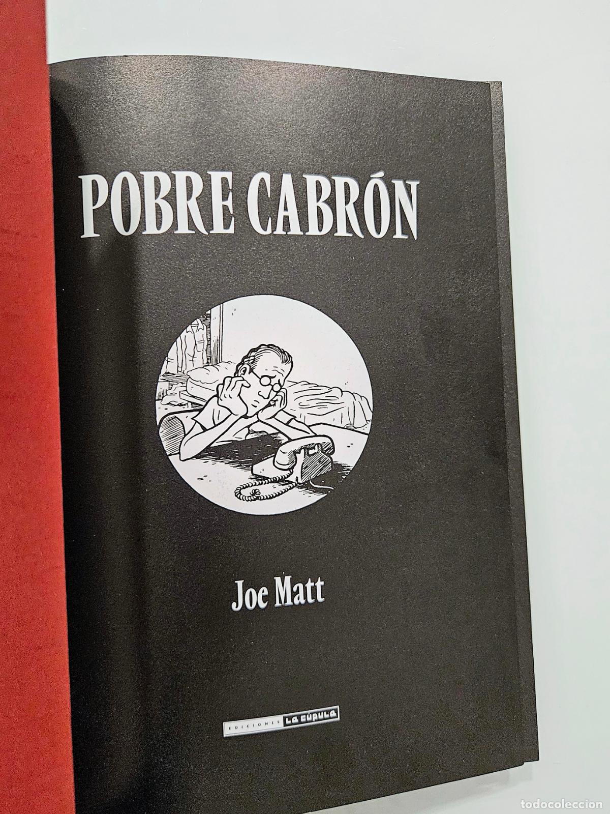C&oacute;mics: Pobre cabr&oacute;n | Matt, Joe | Ediciones La C&uacute;pula, 2008 - Foto 3