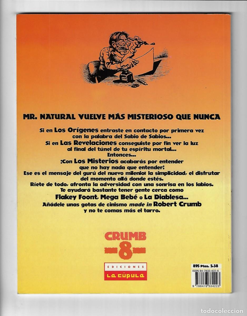 C&oacute;mics: La c&uacute;pula. El v&iacute;bora comix. Obras completas 8. Crumb. - Foto 2