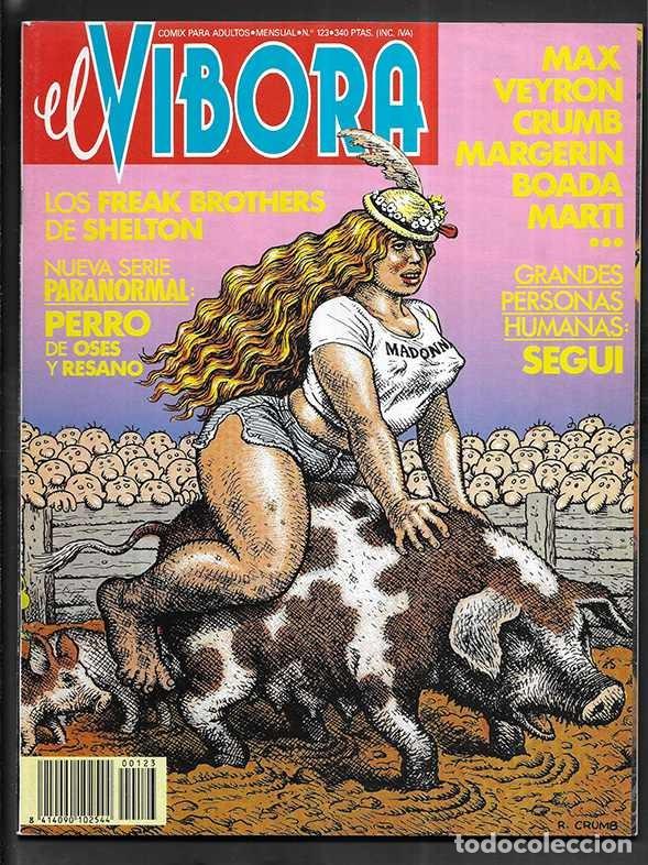 C&oacute;mics: V&iacute;bora, El, Comix para Adultos. n&ordm; 123 Ediciones La C&uacute;pula, S.A. 1990 - Foto 1