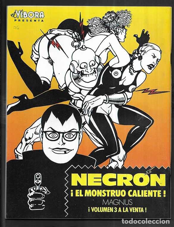 C&oacute;mics: V&iacute;bora, El, Comix para Adultos. n&ordm; 89 Ediciones La C&uacute;pula, S.A. 1987 - Foto 2
