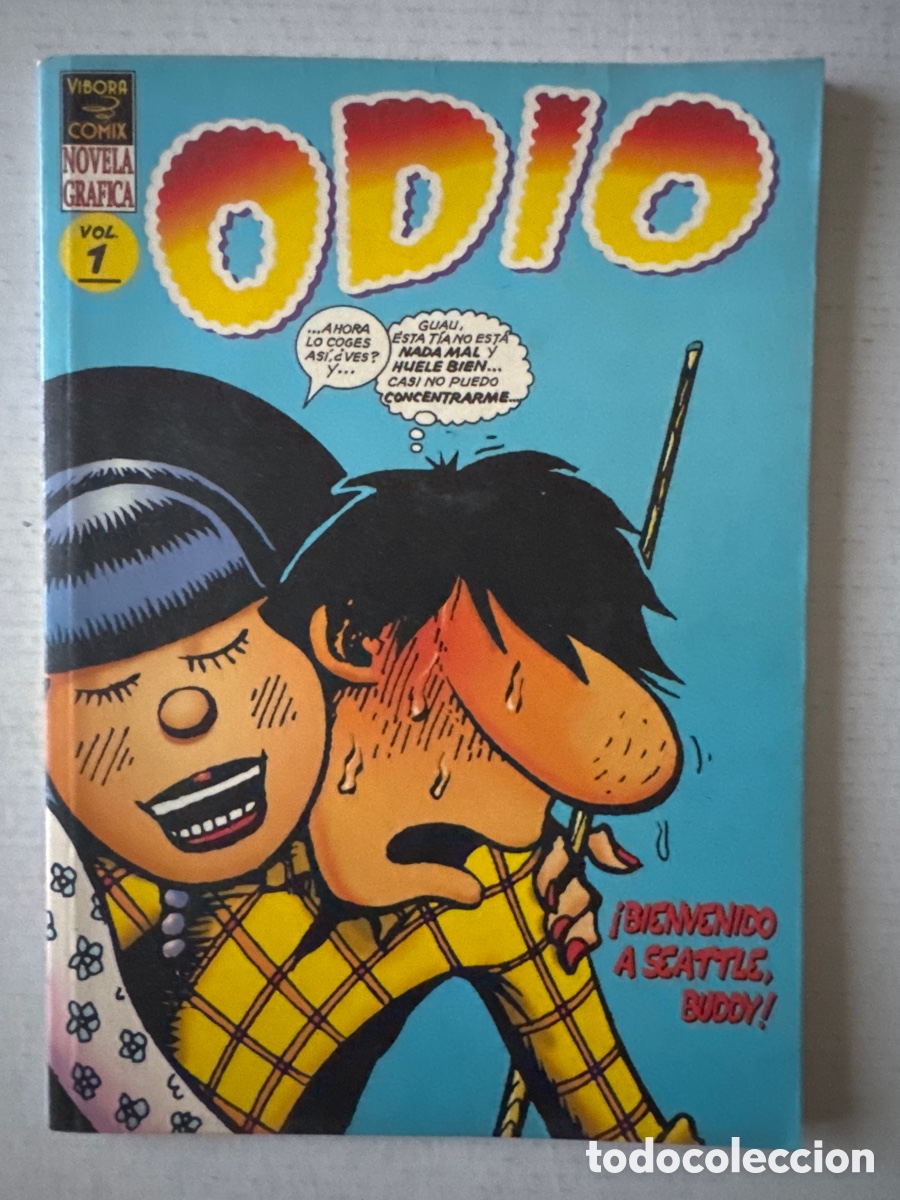 C&oacute;mics: ODIO VOL1 - LA C&Uacute;PULA - Novela gr&aacute;fica - Foto 1