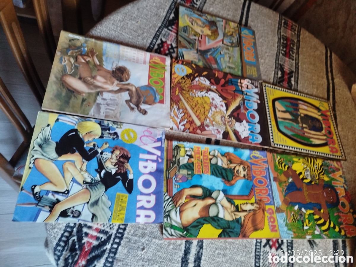 C&oacute;mics: Lote 7 comics El vibora - Foto 1