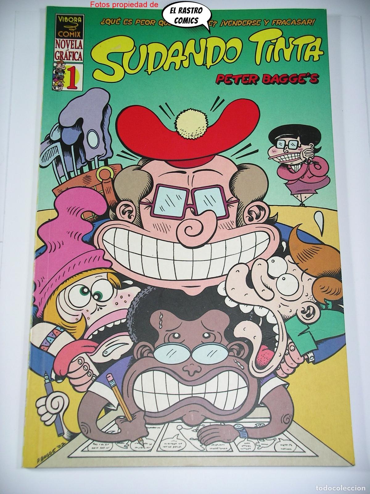 C&oacute;mics: Sudando tinta n&ordm; 1, Peter Bagge, ed. La C&uacute;pula 2004, tomo - Foto 2