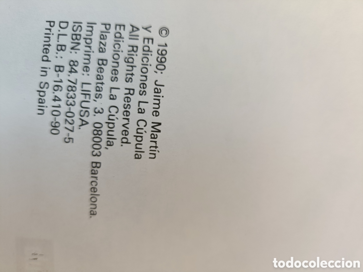 C&oacute;mics: FLORES SOBRE EL ASFALTO. JAIME MARTIN. EDICIONES LA C&Uacute;PULA. - Foto 4