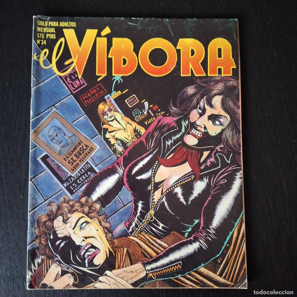 C&oacute;mics: EL VIBORA COMIC PARA ADULTOS N&ordm; 34 - Foto 1