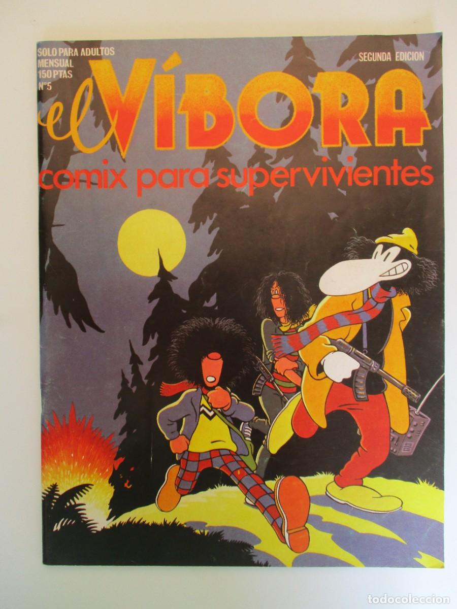 C&oacute;mics: VIBORA, EL (1979, LA CUPULA) 5 &middot; IV-1980 &middot; EL V&Iacute;BORA. 2&ordf; Edici&oacute;n. - Foto 1