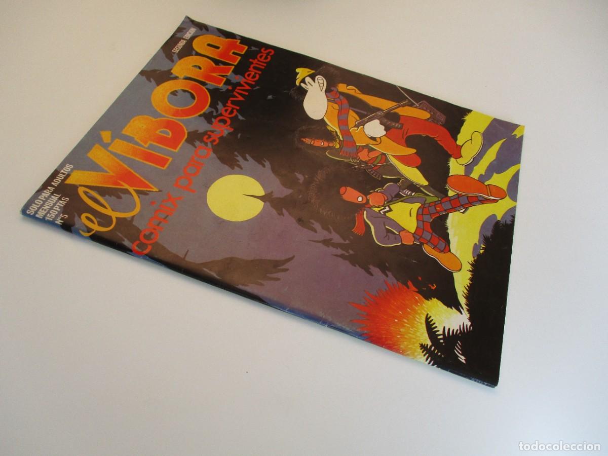 C&oacute;mics: VIBORA, EL (1979, LA CUPULA) 5 &middot; IV-1980 &middot; EL V&Iacute;BORA. 2&ordf; Edici&oacute;n. - Foto 2