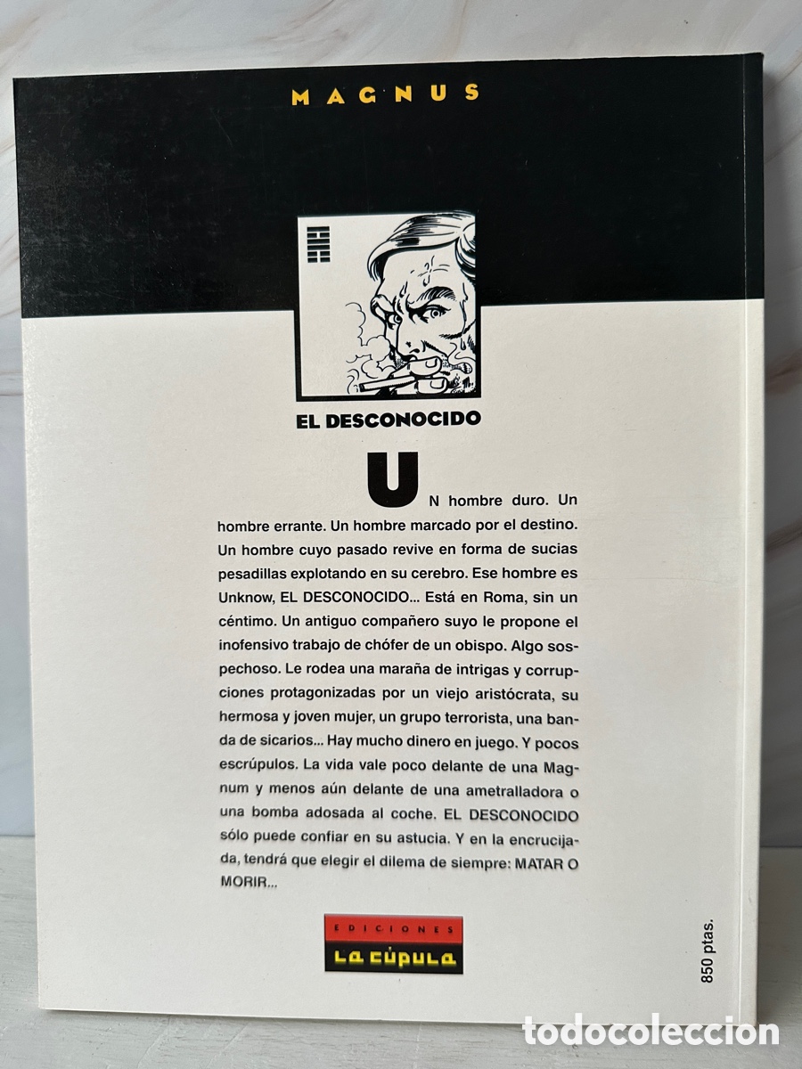 C&oacute;mics: El Desconocido 2. Muerte En Roma - Magnus (C&oacute;mic) - Foto 2