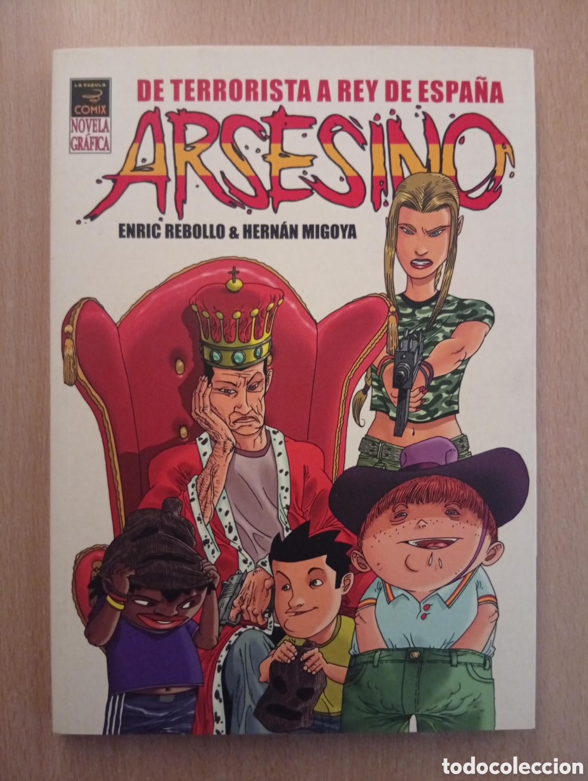 C&oacute;mics: ARSESINO. Enric Rebollo/Hern&aacute;n Migoya - Foto 1