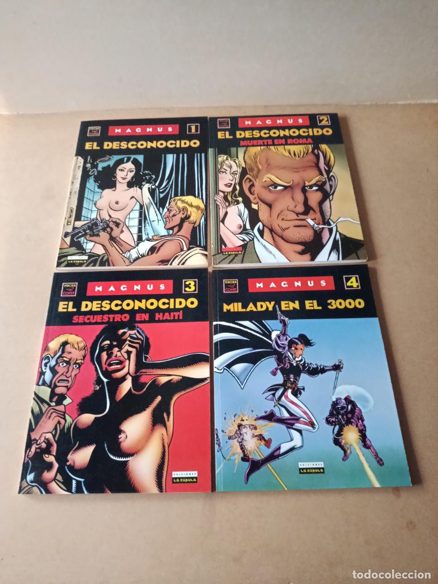 C&oacute;mics: MAGNUS - DEL 1 AL 4 - COMPLETA - BUEN ESTADO - Foto 1