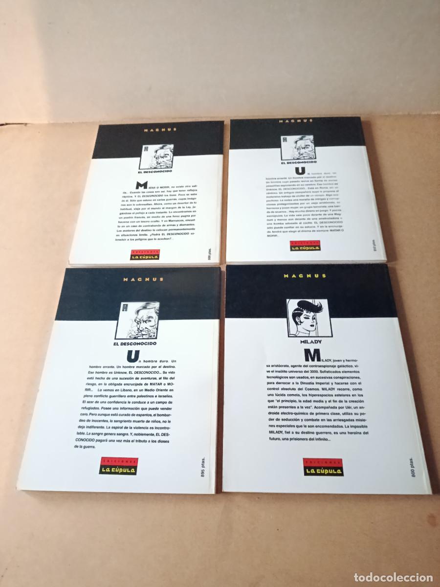 C&oacute;mics: MAGNUS - DEL 1 AL 4 - COMPLETA - BUEN ESTADO - Foto 2