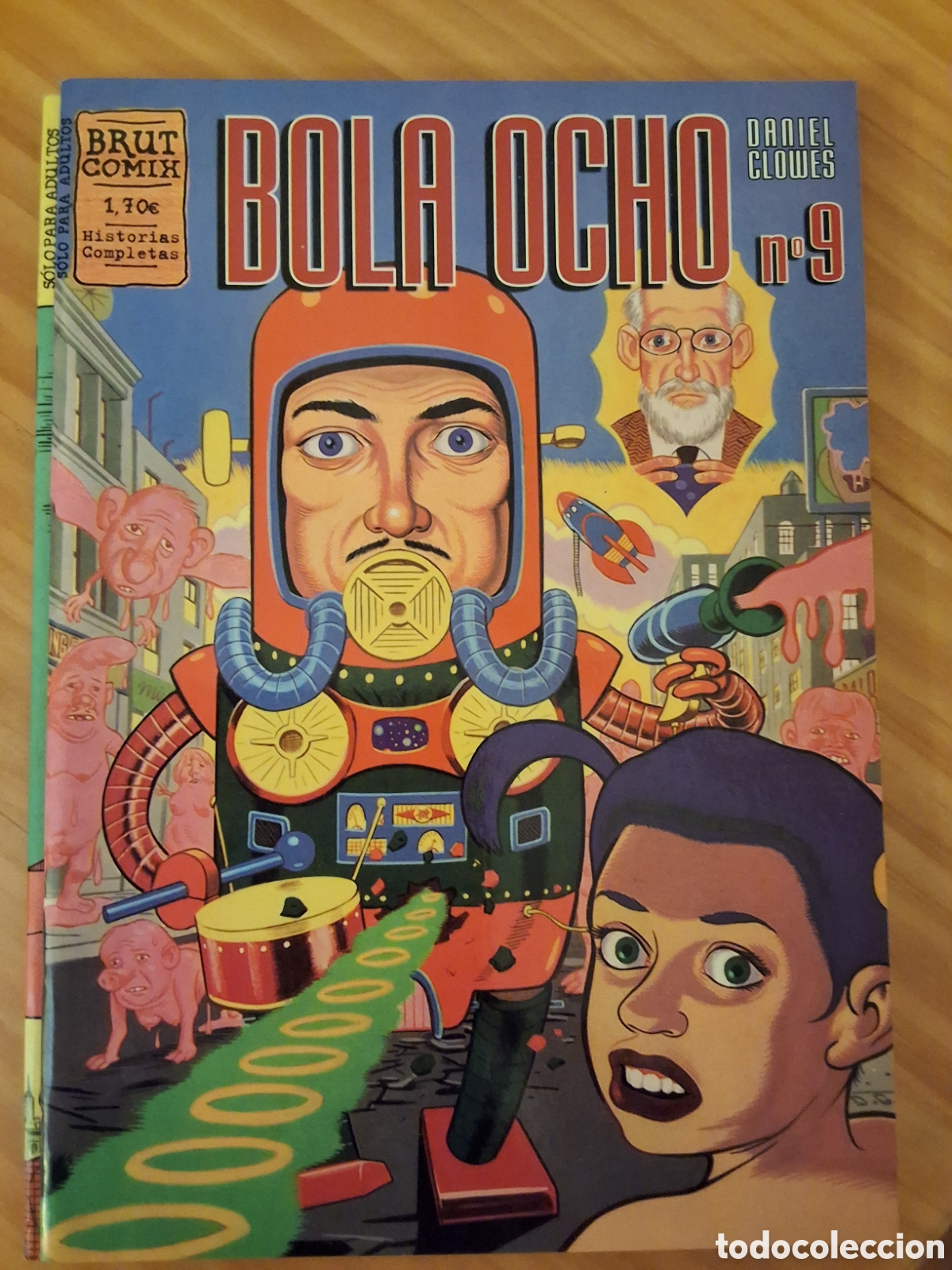 C&oacute;mics: Bola ocho de D. Clowes comic n&uacute;mero 9 a&ntilde;o 2003 edita la cupula - Foto 1