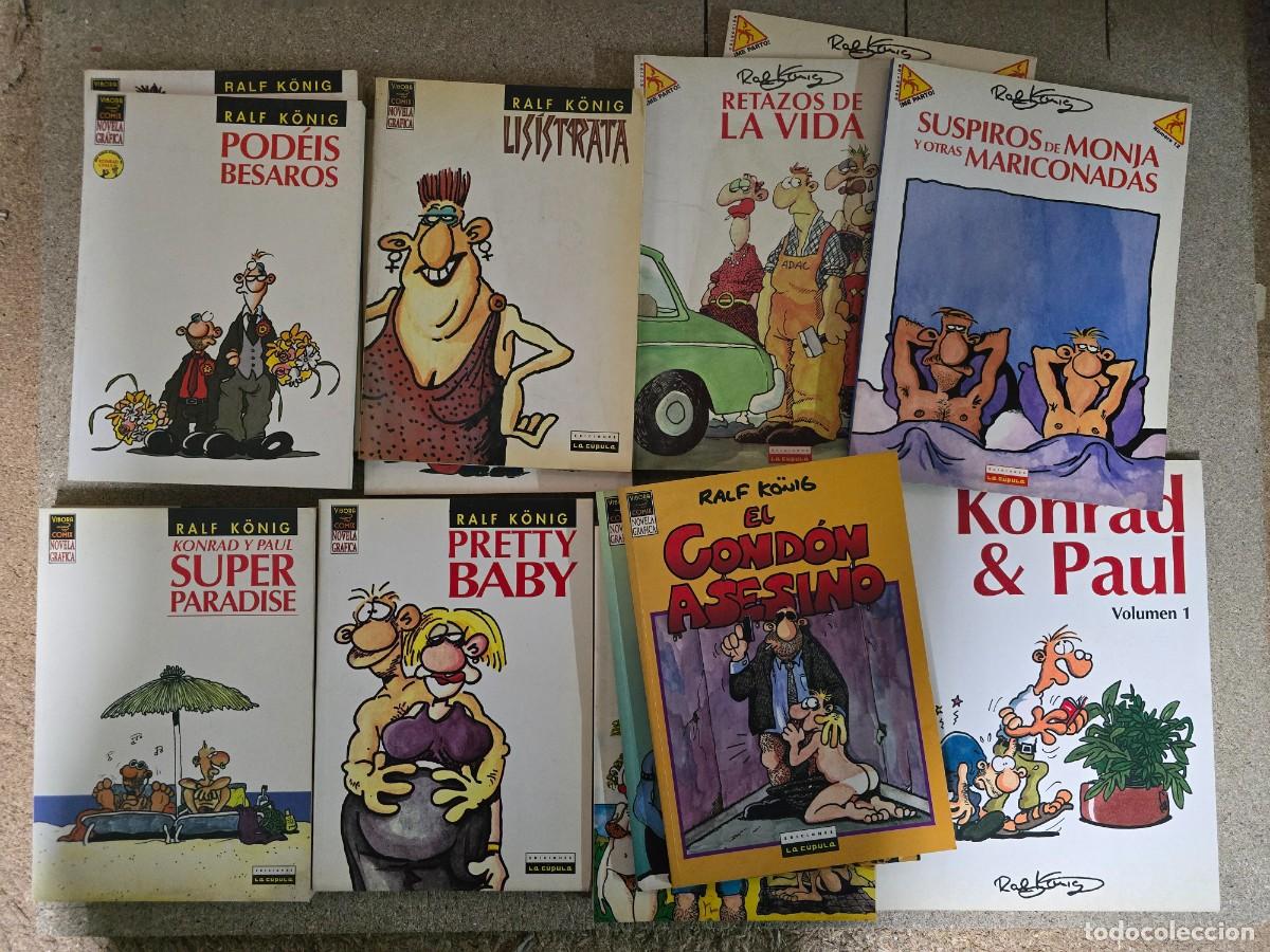 C&oacute;mics: Ralf Konig.Lote 17 Comics.La Cupula - Foto 1