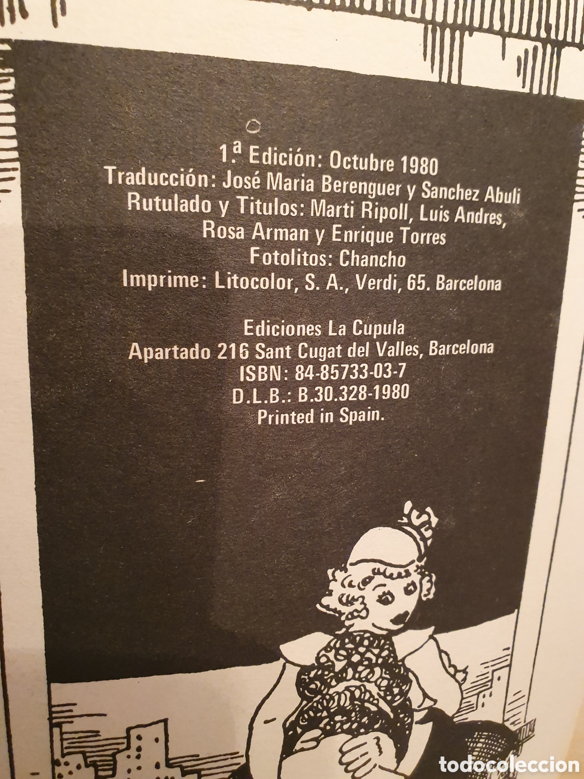 C&oacute;mics: DIRTY COMICS 1, 2, 3. LA CUPULA EDICIONES. A&Ntilde;OS 80. - Foto 6