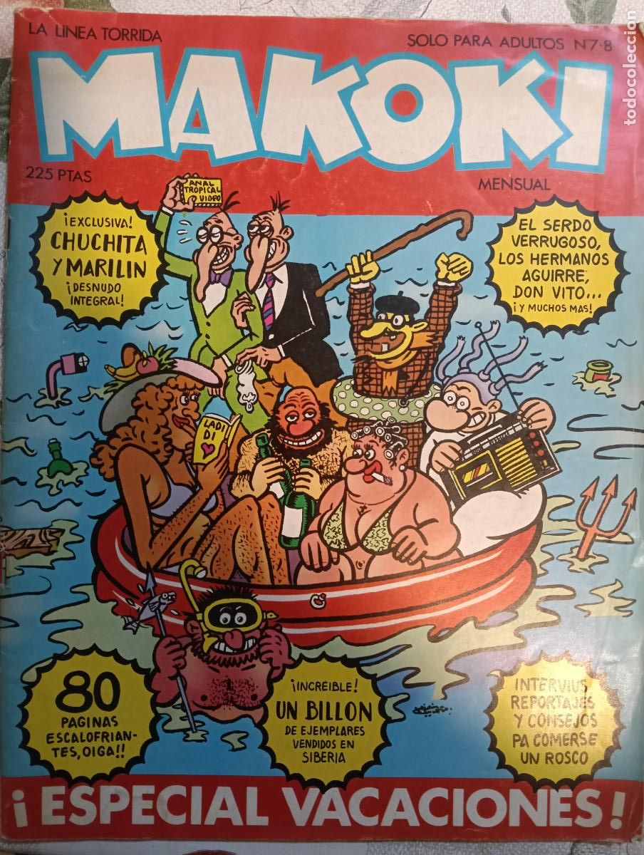 C&oacute;mics: MAKOKI N&ordm; 7-8 ESPECIAL VACACIONES - Foto 1