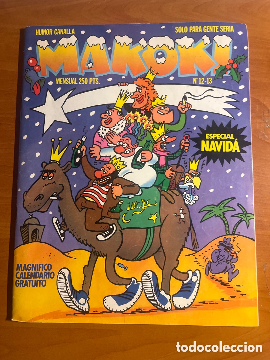 C&oacute;mics: MAKOKI, N&Uacute;MERO 12-13, ESPECIAL NAVIDAD, (EDICIONES LA C&Uacute;PULA) - Foto 1