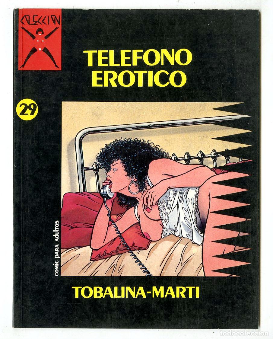 C&oacute;mics: Telefono Erotico / Colecci&oacute;n X / N.29 / Ediciones La C&uacute;pula / 1990 - Foto 1