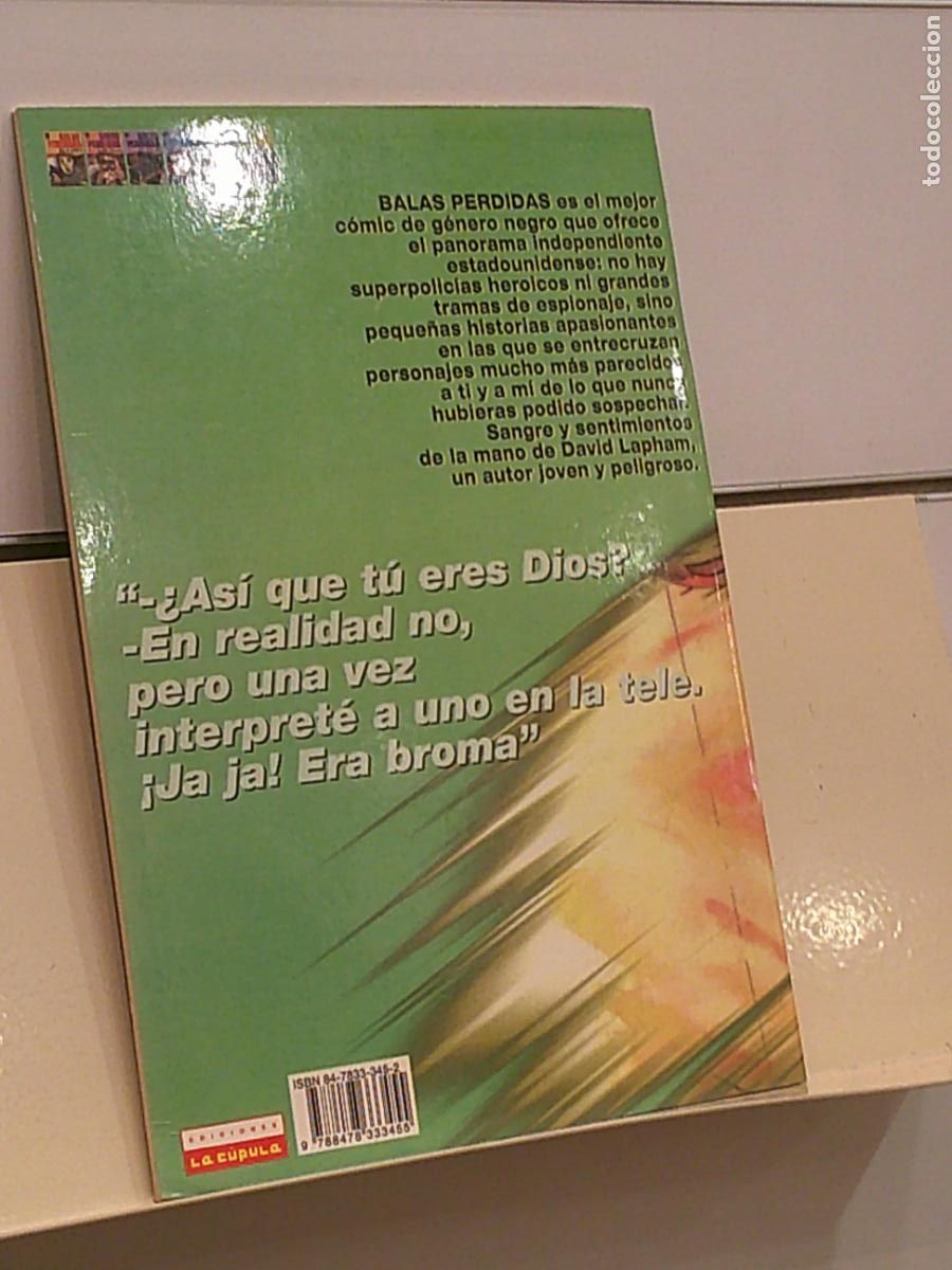 C&oacute;mics: BALAS PERDIDAS N&ordm; 6 DAVID LAPHAM BRUT COMIX - LA CUPULA - Foto 2